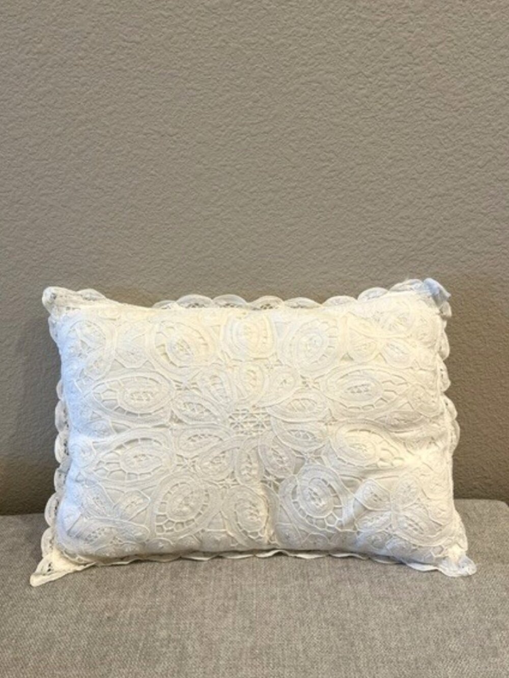 Lace Throw Pillow